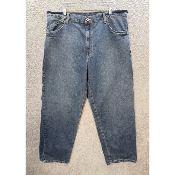 Levi's Other - Vintage Levis Silvertab Jeans Mens 40 Blue Baggy Workwear Grunge Skater Y2K